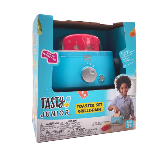 Red Toolbox Tasty Junior Pretend Play Toaster Set