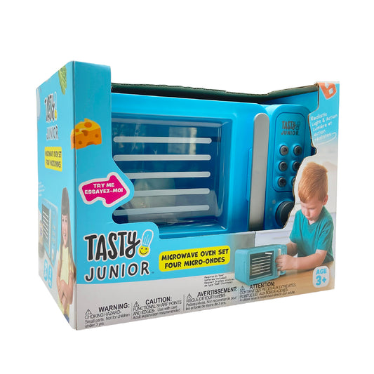 Red Toolbox Tasty Junior Pretend Play Microwave Set