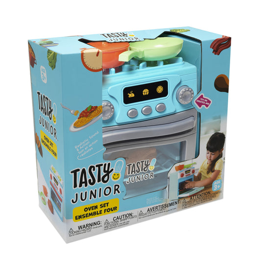 Red Toolbox Tasty Junior Pretend Play Oven Set