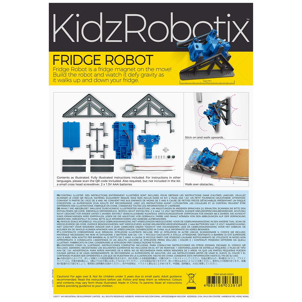 4M-Kidz Robotix Fridge Robot