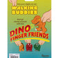 Toysmith 2pc Dinosaur Finger Puppets