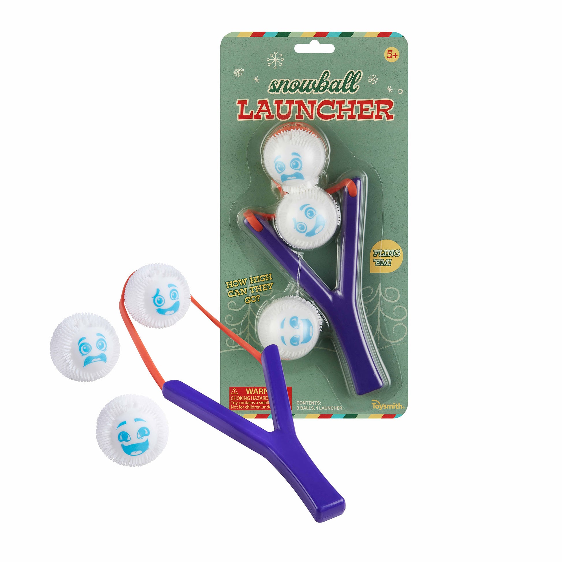 Toysmith Holiday Snowball Launcher