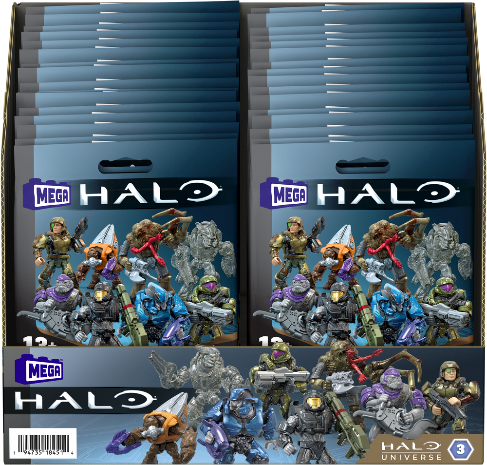 MEGA™ Construx Halo Micro Action Figures Asst. 8