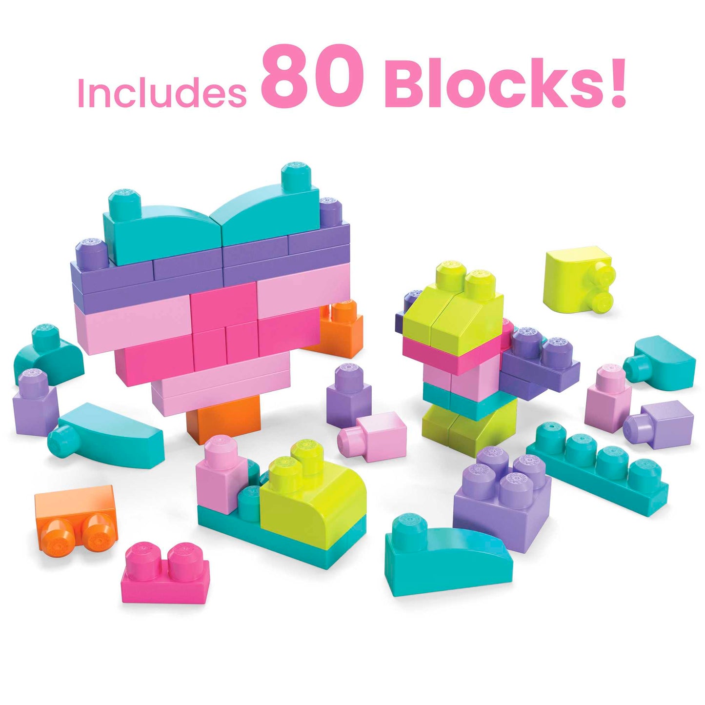 MEGA™ Bloks First Builders Big Building Bag Pink