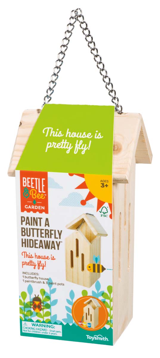 Beetle & Bee Garden Paint A Butterfly Hideaway