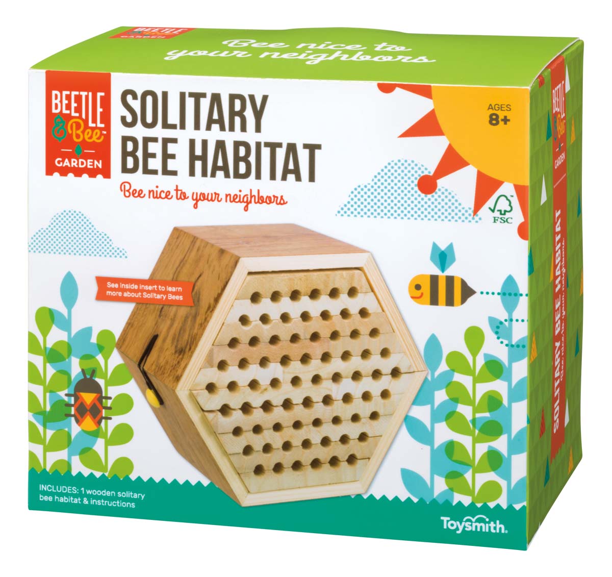 Beetle & Bee Garden Solitary Bee Habitat
