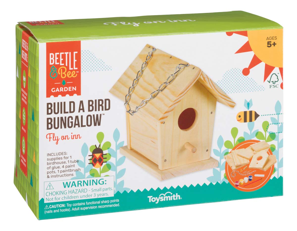 Beetle & Bee Garden Build A Bird Bungalow