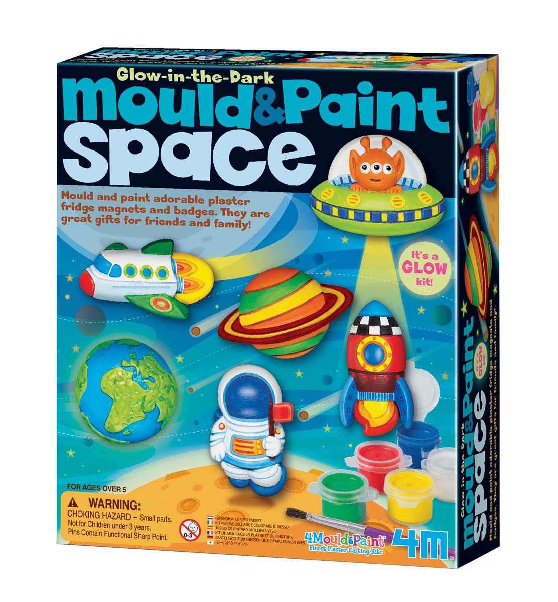 4M-Craft Mould & Paint Glow Space