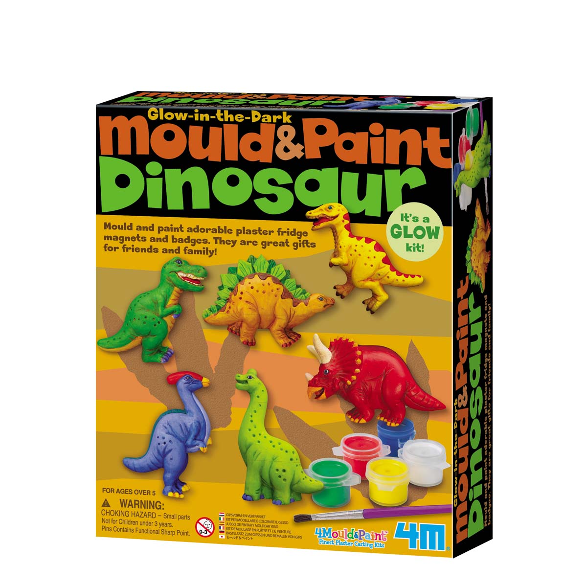 4M-Craft Mould & Paint Glow Dinos