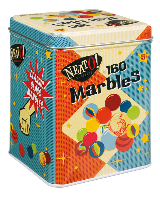 Neato! Marbles In Tin Box