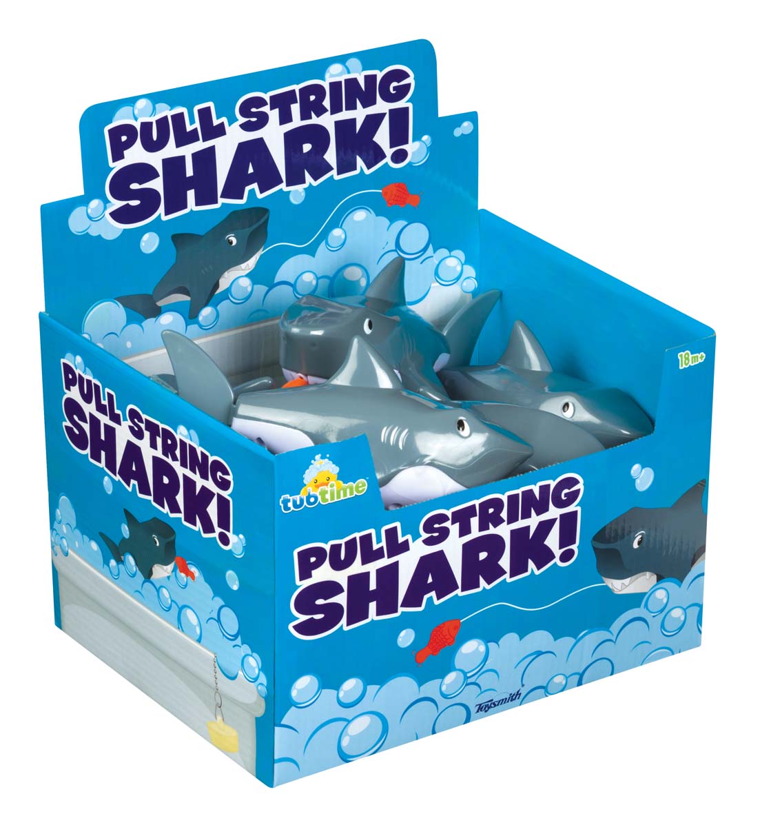 Tub Time Pull-String Shark