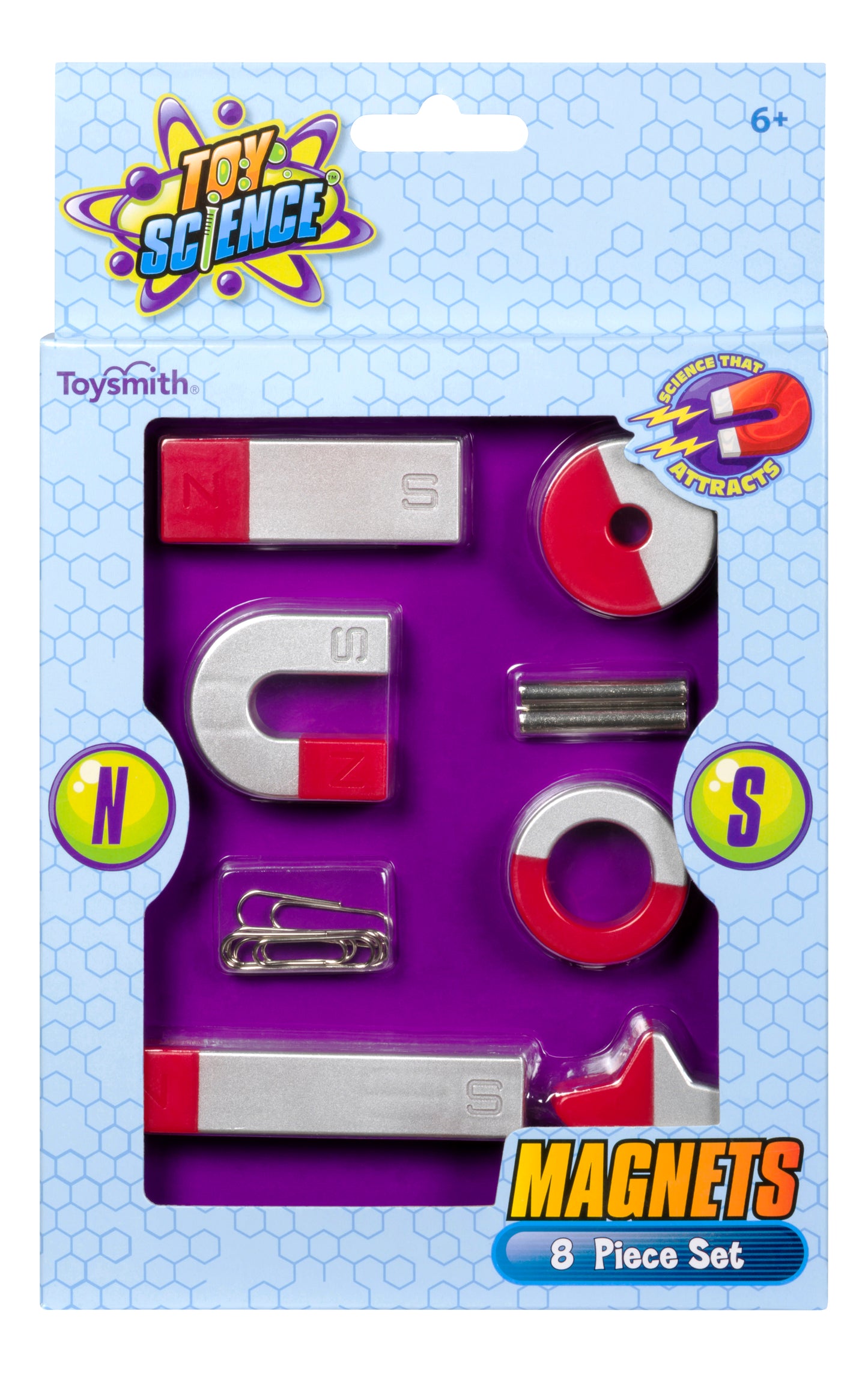 Toy Science 8pc Magnet Set