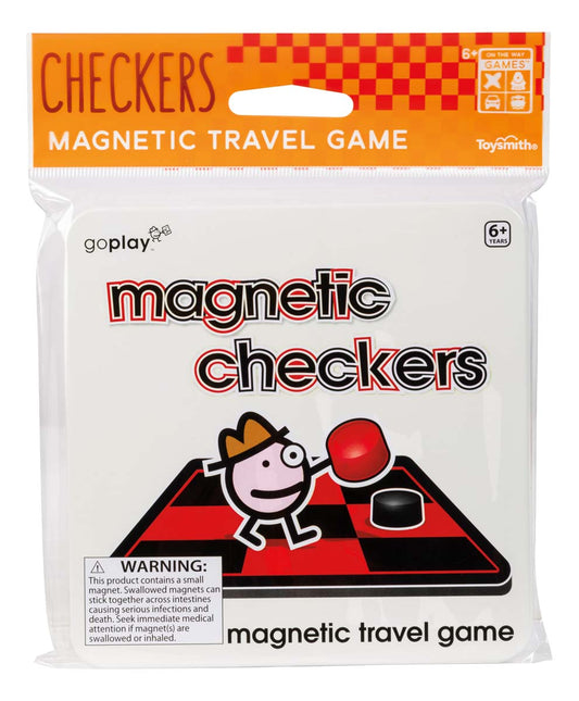 On the Way Games Magnetic Checkers