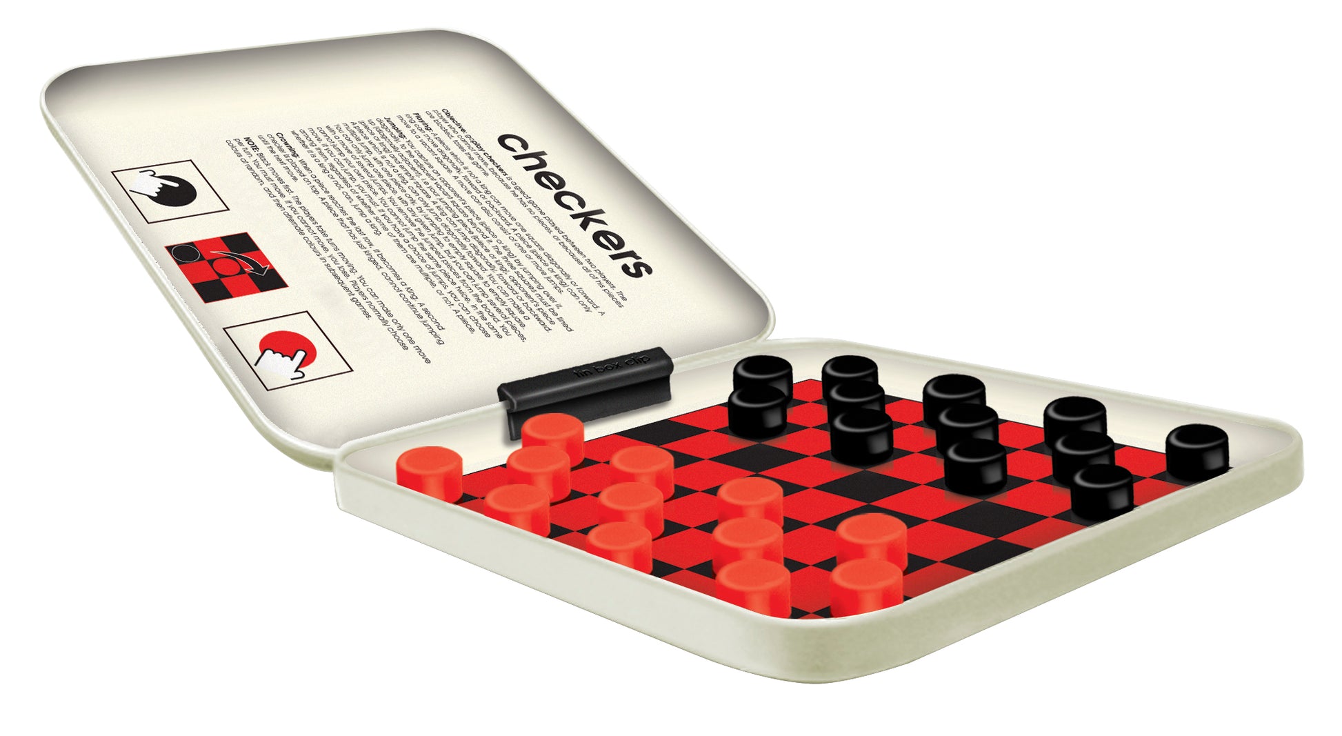 On the Way Games Magnetic Checkers