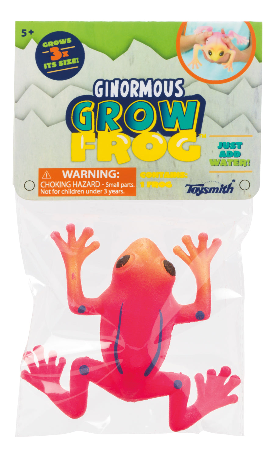 Toysmith Ginormous Grow Frog
