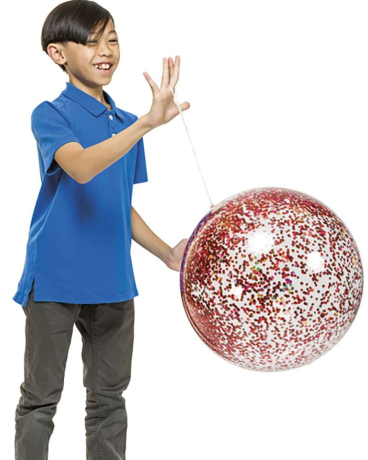 YAY! Glitter Punch Balloon