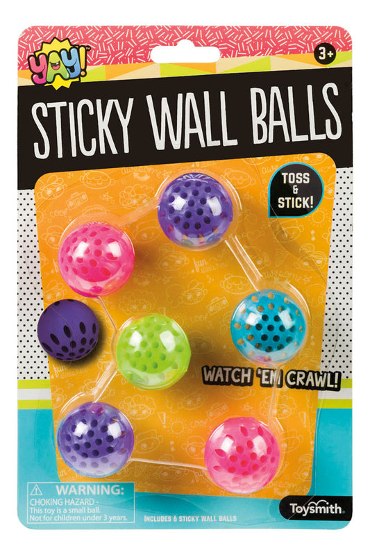 YAY! Sticky Wall Balls